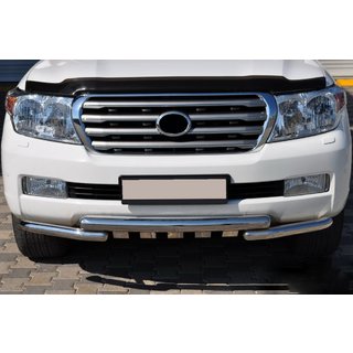 Front Bar ST015 (Stainless Steel) Toyota Land Cruiser 200 2007-2021 photo 2