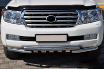 Toyota Land Cruiser 200 2007-2021 Front Bar ST015 (Stainless Steel) photo 2