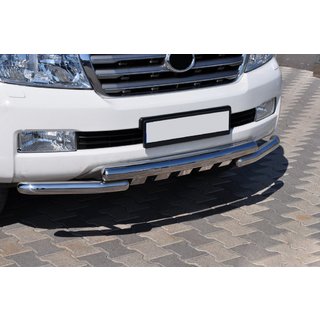 Front Bar ST015 (Stainless Steel) Toyota Land Cruiser 200 2007-2021 photo 3