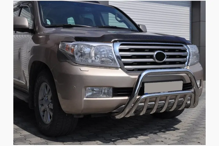 Toyota Land Cruiser 200 2007-2021 Front Bar WT002 (Stainless Steel) Image