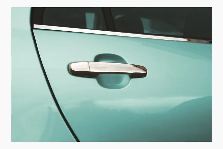 Toyota Avensis 2003-2009 Chrome Door Handle Covers (4 pcs, Stainless Steel) Image