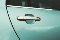Toyota Prius 2009-2015 Chrome Door Handle Covers (4 pcs, Stainless Steel) Carmos - Turkish Stainless Steel photo 1