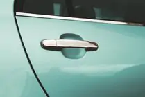 Toyota Avensis 2003-2009 Chrome Door Handle Covers (4 pcs, Stainless Steel) photo 1