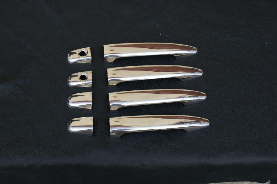 Toyota Land Cruiser Prado 120 2002-2009 Door handle covers (incomplete set, 3 pcs, plastic) Image