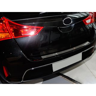 Rear bumper protector Nataniko (HB, stainless steel) photo 1