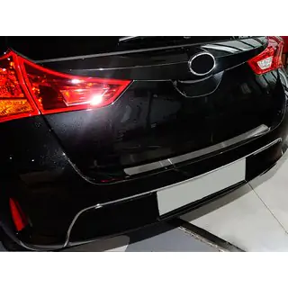 Rear bumper protector Nataniko (HB, stainless steel) Toyota Auris 2012-2018 photo 1