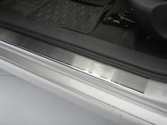 Toyota Auris 2007-2012 Door Sill Covers Nataniko (4 pcs, Stainless Steel) photo 1