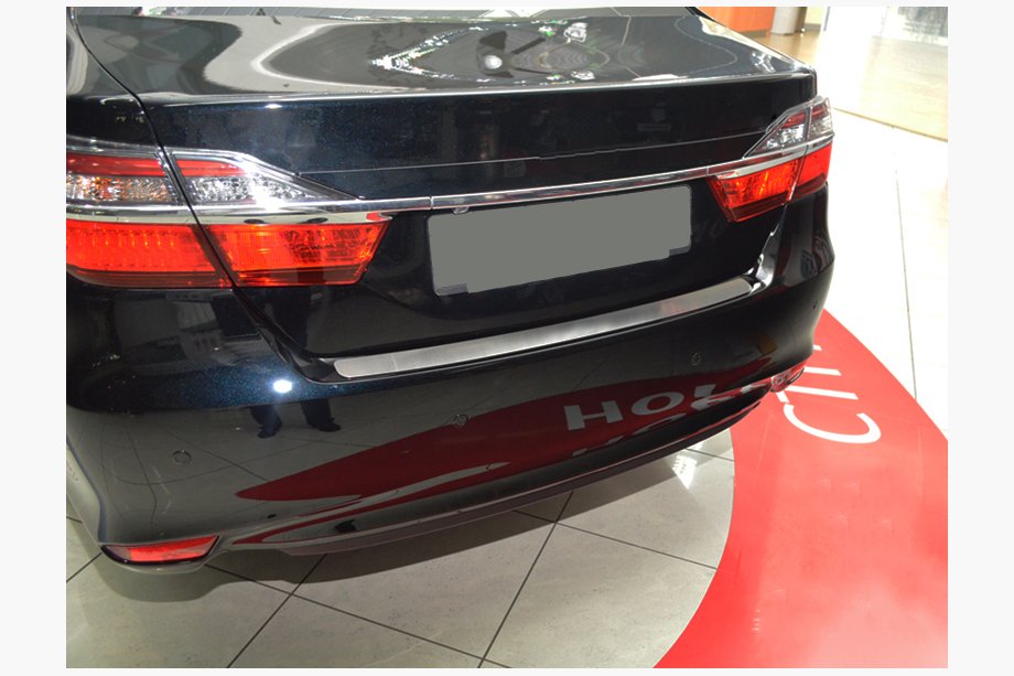 Toyota Camry 2011–2017 Rear Bumper Protector Nataniko (Stainless Steel) 2011-2014 Image