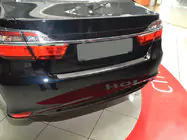 Toyota Camry 2011–2017 Rear Bumper Protector Nataniko (Stainless Steel) photo 1