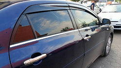 Toyota Corolla 2007-2013 Window Deflectors (4 pcs, Sunplex Sport) photo 8