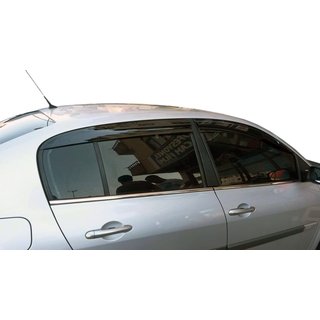 Exterior window trim stainless steel (4 pcs) Renault Megane II 2004-2009 photo 3