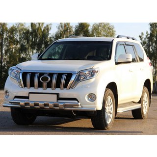 Front Bar ST015 (Stainless Steel) Toyota Land Cruiser Prado 150 2009-2023 photo 1