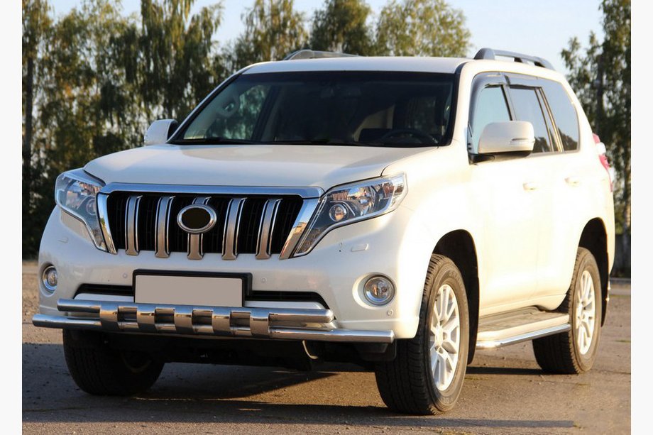 Toyota Land Cruiser Prado 150 2009-2023 Front Bar ST015 (Stainless Steel) Image