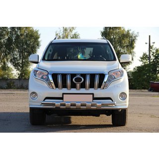Front Bar ST015 (Stainless Steel) Toyota Land Cruiser Prado 150 2009-2023 photo 2