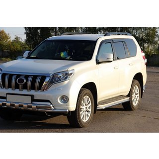 Front Bar ST015 (Stainless Steel) Toyota Land Cruiser Prado 150 2009-2023 photo 3