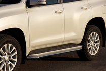 Toyota Land Cruiser Prado 120 2002-2009 Side Step Protection BB004 (2 pcs, stainless steel) photo 1