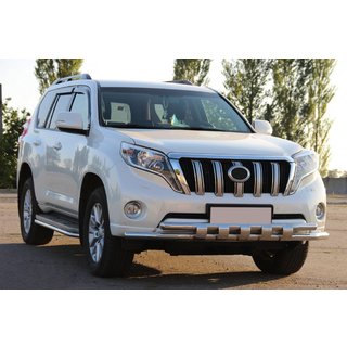 Front Bar ST015 (Stainless Steel) Toyota Land Cruiser Prado 150 2009-2023 photo 4