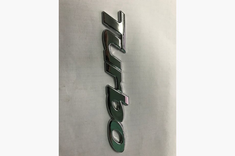 Audi 80/90 1987-1996 Turbo Emblem (Length 130mm) Image