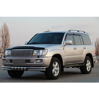 Front Bar ST015 (Stainless Steel) Toyota Land Cruiser 100 1998-2007 photo 1