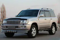 Toyota Land Cruiser 100 1998-2007 Front Bar ST015 (Stainless Steel) photo 1