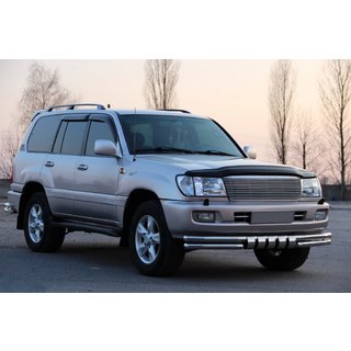 Front Bar ST015 (Stainless Steel) Toyota Land Cruiser 100 1998-2007 photo 3