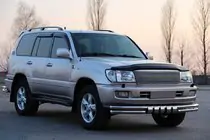 Toyota Land Cruiser 100 1998-2007 Front Bar ST015 (Stainless Steel) photo 3