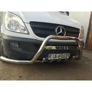 Bull Bar WT003-Plus (Stainless Steel) Mercedes Sprinter W906 2006–2018 photo 4