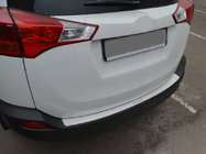 Toyota Rav 4 2013-2018 Rear Bumper Protector Nataniko (Stainless Steel) photo 1