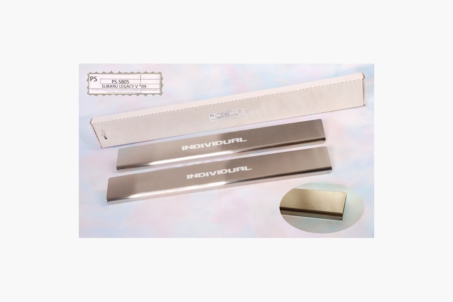 Toyota FJ Cruiser 2006-2022 Door Sill Covers Natanika Standard (2 pcs, Stainless Steel) Image