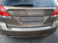 Toyota Venza 2008-2017 Rear bumper protector Nataniko (2012-2017, stainless steel) photo 1