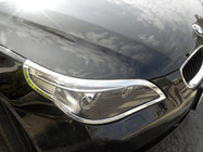 BMW 5 Series E60/E61 2003-2010 Headlight Covers (2 pcs, Plastic) photo 1