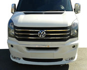 Volkswagen Crafter 2006-2016 Front bumper cover 2012↗ (Era straight, primed for painting) photo 2
