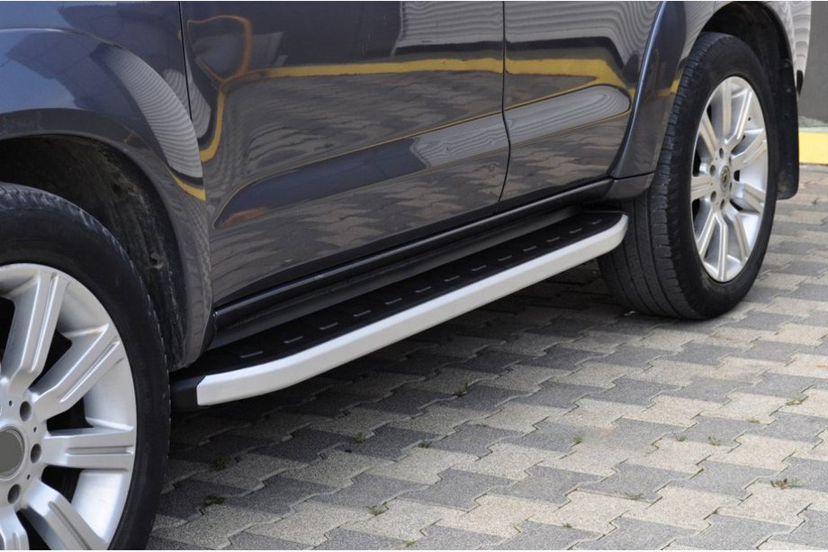 Toyota Fortuner 2006-2015 Side Steps Fullmond (2 pcs, aluminum) Image