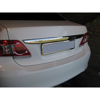 Chrome trim above license plate 2010-2013 (stainless steel)