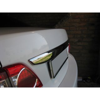 Chrome trim above license plate 2010-2013 (stainless steel) Toyota Corolla 2007-2013 photo 3