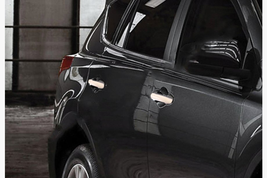 Toyota Rav 4 2013-2018 Chrome Door Handle Covers (4 pcs, Stainless Steel) Image