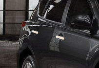 Toyota Rav 4 2013-2018 Chrome Door Handle Covers (4 pcs, Stainless Steel) photo 1
