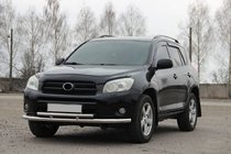 Toyota Rav 4 2006-2013 Front bumper guard ST014-1 (stainless steel) photo 3