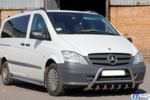 Mercedes Viano 2004-2014 Bull Bar WT003/004 (Stainless Steel) photo 2