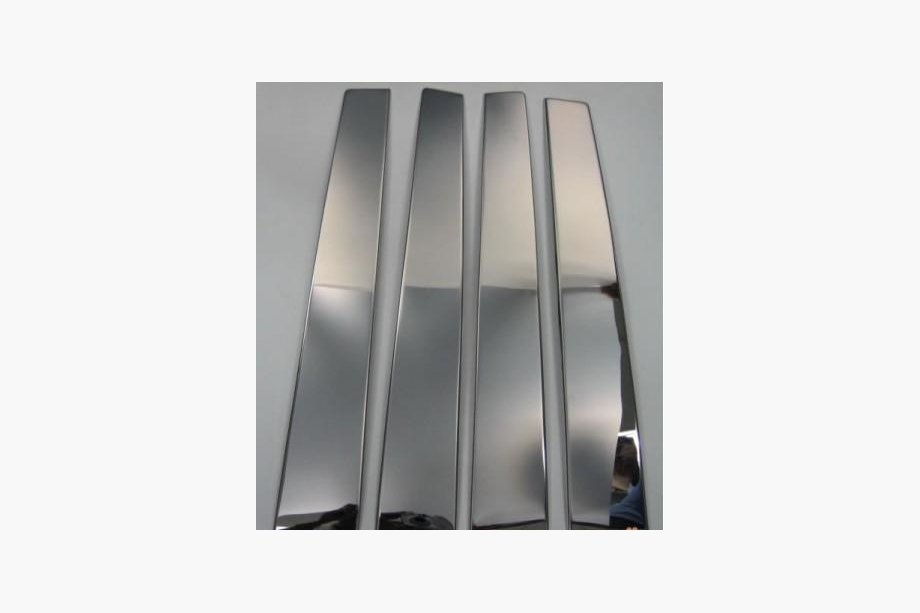Volkswagen Tiguan 2007-2016 Stainless Steel Door Pillar Trim (10 pcs) Image