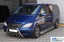 Mercedes Viano 2004-2014 Bull Bar WT003/004 (Stainless Steel) photo 5