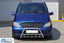 Mercedes Viano 2004-2014 Bull Bar WT003/004 (Stainless Steel) photo 7