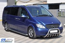 Mercedes Viano 2004-2014 Bull Bar WT003/004 (Stainless Steel) photo 8