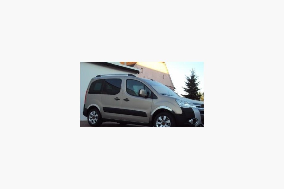 Citroen Berlingo 2008-2018 Stainless Steel Fender Trim (4 pcs) 2 Side Doors, Stainless Steel Image