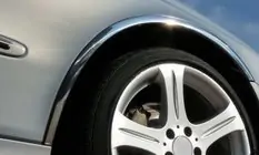 Mercedes C-сlass W205 2014-2021 Stainless Steel Fender Trim (4 pcs) photo 3