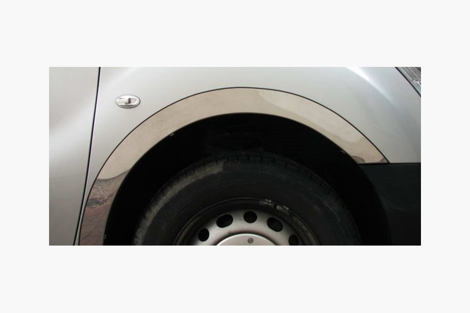 Opel Tigra 2001-2009 Stainless Steel Fender Trim (4 pcs) Photo 4