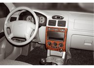 Kia Rio 2000-2005 Dashboard Trim Covers (2002-2005) Wood photo 2