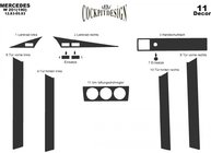 Mercedes W201 (190) 1982-1993 Dashboard Trim Kit (11 pcs) Aluminum photo 6