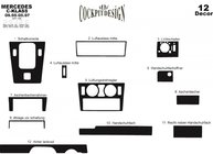 Mercedes C-class W202 1993-2001 Dashboard Trim Covers (1995-1997) Aluminum photo 4