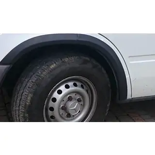 Fender flares (6 pcs, black)